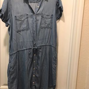 Denim dress